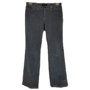Banana Republic Womens Corduroy Pants Sz 4 Gray
